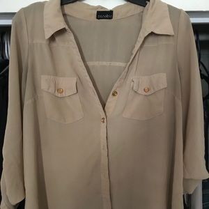 Beige blouse